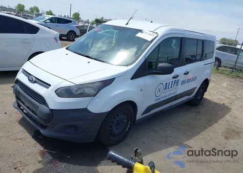 2015 Ford Transit Connect Xl z USA, uszkodzony, nr VIN NM0GE9E71F1194497